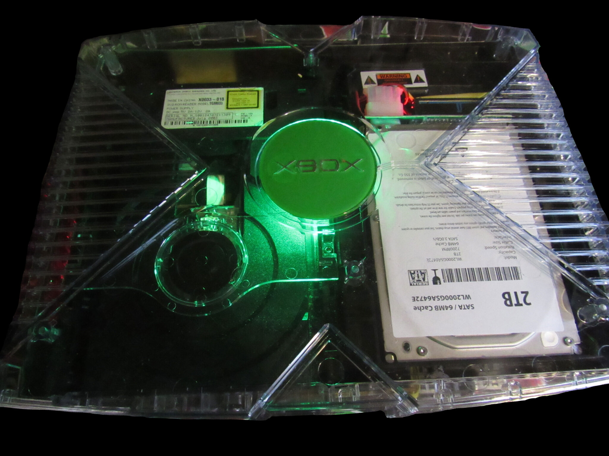 Xbox Original GhostCase LED Kit Green GhostCase