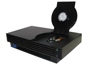 PS2 Flip-Top GhostCase - Black, Version 1-3